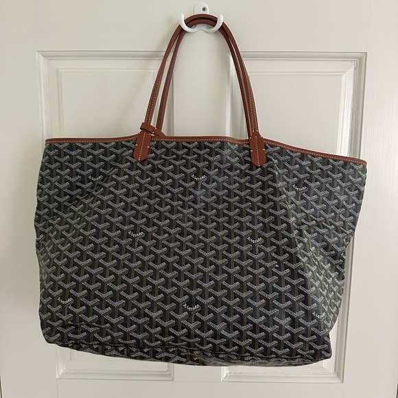 Goyard St Lous GM Black/Tan Excellent Condition - Picture 8 of 16